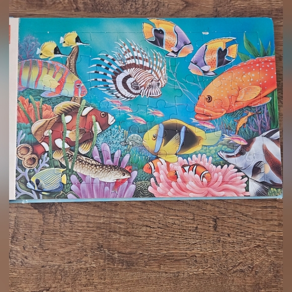 🖤3/$15 Five Puzzles! Ocean Creatures Book - Picture 3 of 8